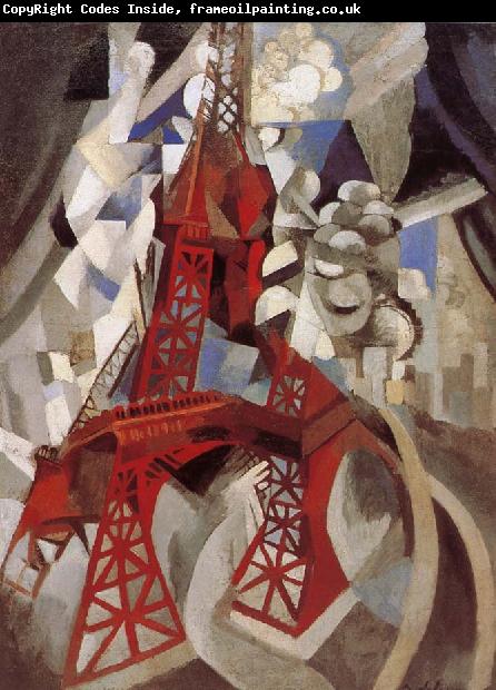 Delaunay, Robert Eiffel Tower  Red tower